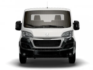 peugeot boxer 3540 l4 platform cab 2020 3D Model