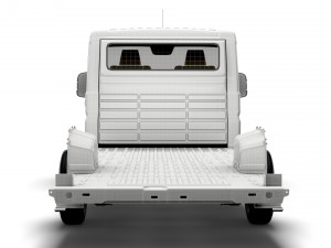 peugeot boxer 3540 l4 platform cab 2020 Modèle 3D