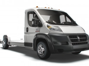 ram promaster 3540 l4 platform cab 2019 3D 모델