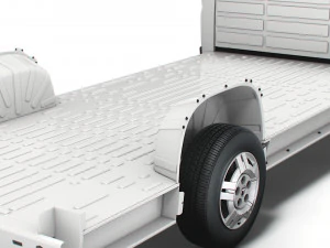ram promaster 3540 l4 platform cab 2019 3D Model