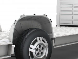 ram promaster 3540 l4 platform cab 2019 3D 모델