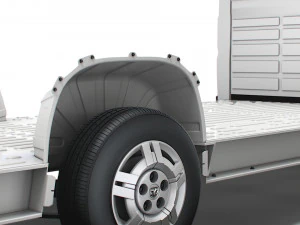 ram promaster 3540 l4 platform cab 2019 3D Model
