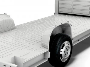 ram promaster 3540 l4 platform cab 2019 3D Model