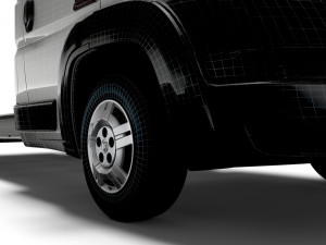 ram promaster 3540 l4 platform cab 2019 3D 모델