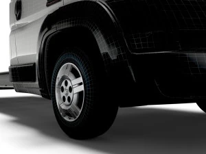 ram promaster 3540 l4 platform cab 2019 3D Model