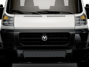 ram promaster 3540 l4 platform cab 2019 3D 모델