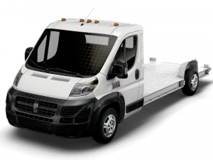 ram promaster 3540 l4 platform cab 2019 3D Model