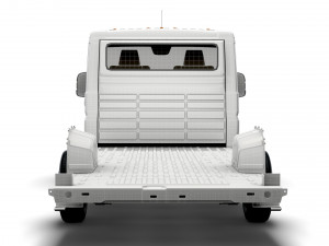 ram promaster 3540 l4 platform cab 2019 3D 모델