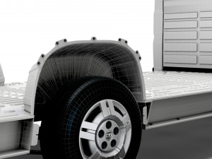 ram promaster 3540 l4 platform cab 2019 3D 모델