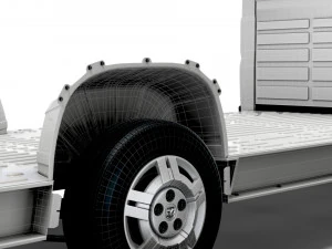 ram promaster 3540 l4 platform cab 2019 3D Model