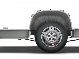 ram promaster 3540 l4 platform cab 2020 Model 3D