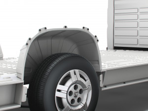 ram promaster 3540 l4 platform cab 2020 Model 3D