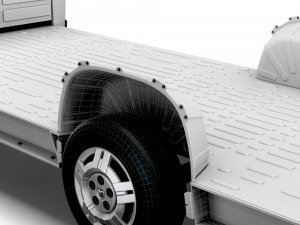 ram promaster 3540 l4 platform cab 2020 Model 3D