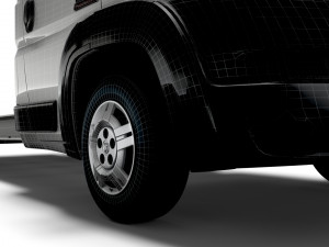 ram promaster 3540 l4 platform cab 2020 Model 3D