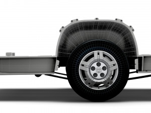ram promaster 3540 l4 platform cab 2020 Model 3D