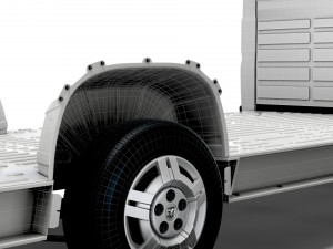 ram promaster 3540 l4 platform cab 2020 Model 3D