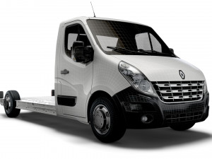 renault master fwd ll35 l3h1 platform cab 2010 3Dモデル