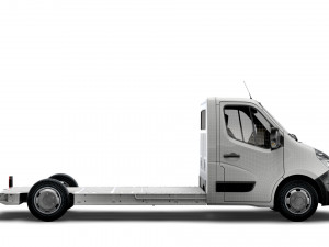 renault master fwd ll35 l3h1 platform cab 2010 3Dモデル