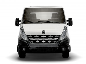 renault master fwd ll35 l3h1 platform cab 2010 3Dモデル