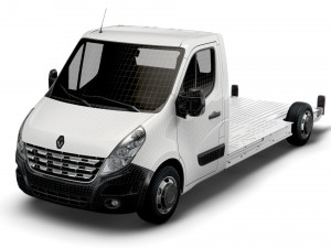 renault master fwd ll35 l3h1 platform cab 2010 3Dモデル