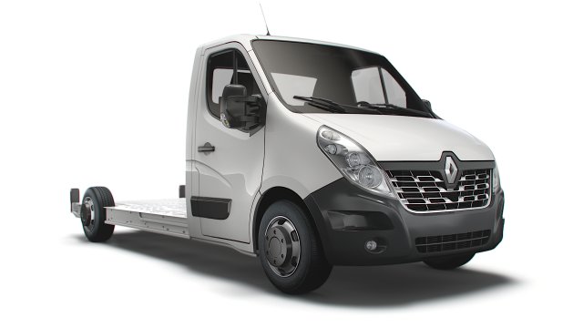 renault master fwd ll35 l3h1 platform cab 2014 Modello 3D .c4d .max .obj .3ds .fbx .stl .blend 