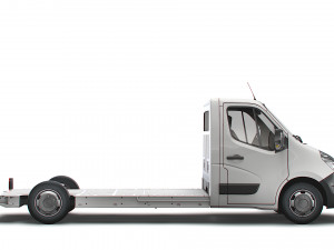 renault master fwd ll35 l3h1 platform cab 2014 Modello 3D