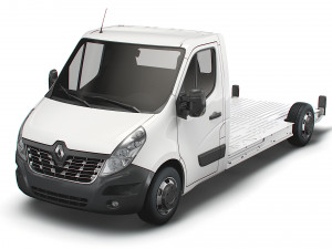 renault master fwd ll35 l3h1 platform cab 2014 Modello 3D