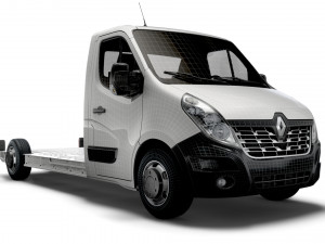 renault master fwd ll35 l3h1 platform cab 2014 Modello 3D