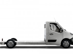 renault master fwd ll35 l3h1 platform cab 2014 Modello 3D