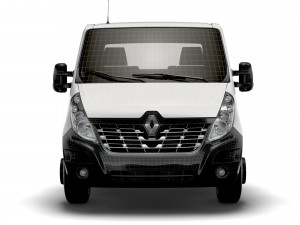 renault master fwd ll35 l3h1 platform cab 2014 Modello 3D