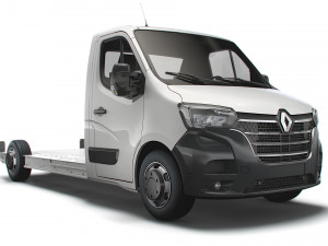 renault master fwd ll35 l3h1 platform cab 2021 3D 모델