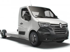 renault master fwd ll35 l3h1 platformcabine 2021 3D Model