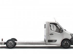 renault master fwd ll35 l3h1 platform cab 2021 Modelo 3D