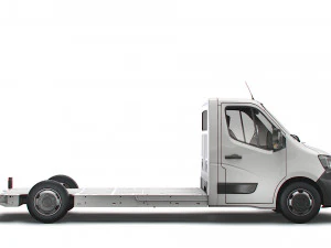 renault master fwd ll35 l3h1 plataforma cabina 2021 Modelo 3D