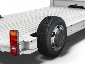 renault master fwd ll35 l3h1 plataforma cabina 2021 Modelo 3D