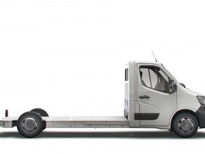 renault master fwd ll35 l3h1 platform cab 2021 Modelo 3D