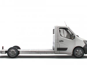 renault master fwd ll35 l3h1 plataforma cabina 2021 Modelo 3D