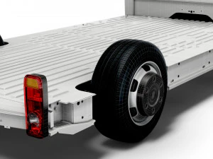 renault master fwd ll35 l3h1 plataforma cabina 2021 Modelo 3D