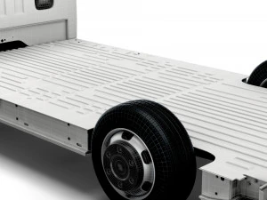 renault master fwd ll35 l3h1 plataforma cabina 2021 Modelo 3D