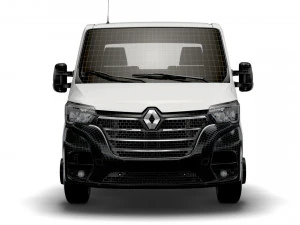 renault master fwd ll35 l3h1 plataforma cabina 2021 Modelo 3D