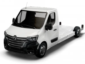 renault master fwd ll35 l3h1 plataforma cabina 2021 Modelo 3D