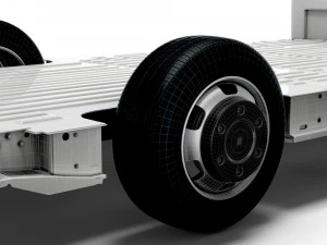 renault master fwd ll35 l3h1 plataforma cabina 2021 Modelo 3D