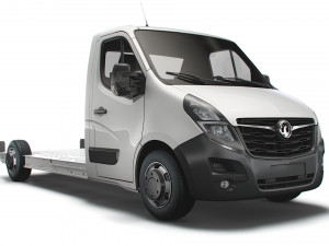 vauxhall movano fwd ll35 l3h1 platform cab 2021 3D 모델