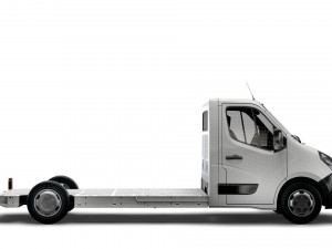 vauxhall movano fwd ll35 l3h1 platform cab 2021 3D Модель