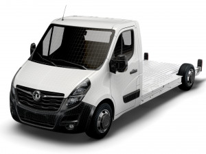 vauxhall movano fwd ll35 l3h1 platform cab 2021 3D Модель