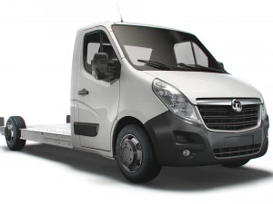 vauxhall movano fwd ll35 l3h1 platform kabin 2014 3D Model