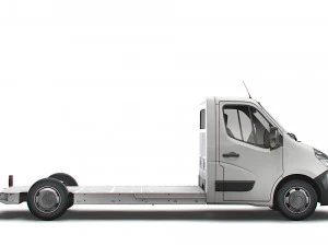vauxhall movano fwd ll35 l3h1 platform cab 2014 3D Model