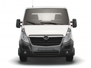 vauxhall movano fwd ll35 l3h1 platform cab 2014 3D Model