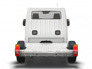 vauxhall movano fwd ll35 l3h1 platform cab 2014 3D Model