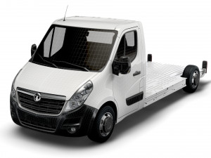 vauxhall movano fwd ll35 l3h1 platform cab 2014 3D Model
